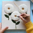 Tuftausneulat ja kehykset