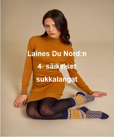 Laines Du Nord 4-säikeiset sukkalangat