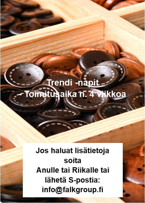 Trendi -napit käsitöihin