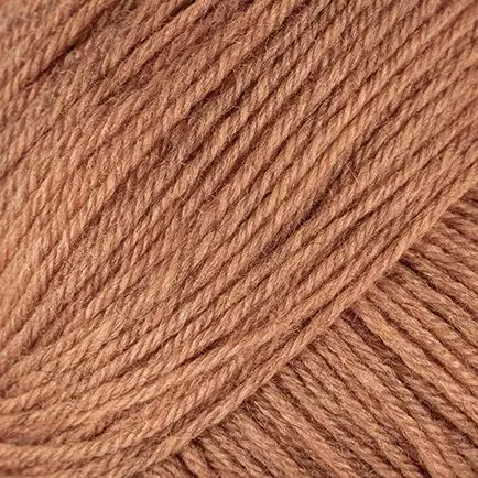 LAINES DU NORD BLUEFACE WOOL 100% VILLA 50G - 125M PERSIKKA - Blueface Wool - 36650 - 1