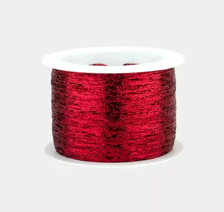 PRO LANA WH GLITZER METALLILANKA PUNAINEN 62% PE 38% PA 1000M - Glitzer - 36490 - 1