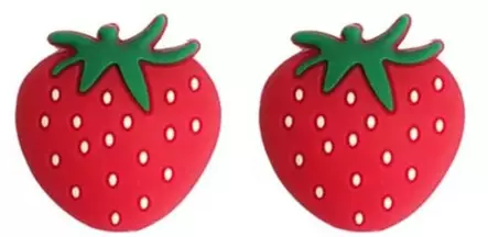 PUIKKOSTOPPARI SILIKONI MANSIKKA 2.51 X 2.64 CM 373-C10 - Puikkosuoja - 36020 - 1