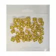 MUOVINEN KANTANAPPI 10 MM KULTA/"TIMANTTI" 1PUSSI (N. 35 KPL) N2734-10 - Koristenapit - 36570 - 1