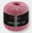 PRO LANA H?KELSTAR 6 x 100 G 100 % PUUVILLA VANHA ROSA - Häkelstar 100 - 35880 - 1