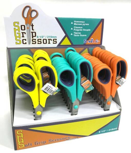 HEMLINE SOFT GRIP SAKSET LAJ. 21,5MM - Sakset ja pyöröleikkurit - 10630 - 1