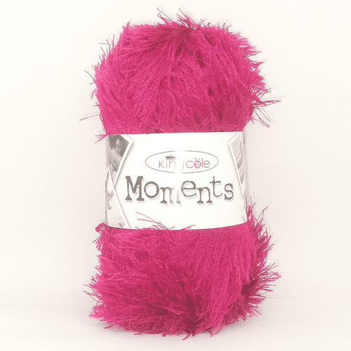 KING COLE MOMENTS-MAGENTA PINK 12 X 50 G - Moments DK - 28550 - 1