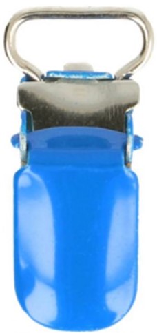 KLIPSIT METALLIA SININEN 26x10 MM - Klipsit - 27930 - 1