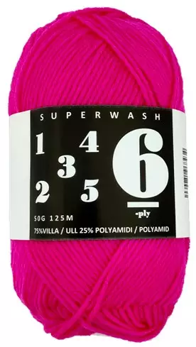 MARKUS COMPANY 6PLY PINK NEON - 6 ply Markus Company sukkalangat - 31520 - 1
