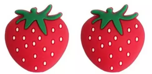 PUIKKOSTOPPARI SILIKONI MANSIKKA 2.51 X 2.64 CM 373-C10 - Puikkosuoja - 36020 - 1