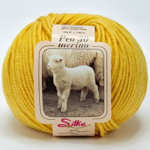 SILKE PEO 30 100% MERINOLANKA 50 G - 100 M - Merino 100 - 32210 - 1