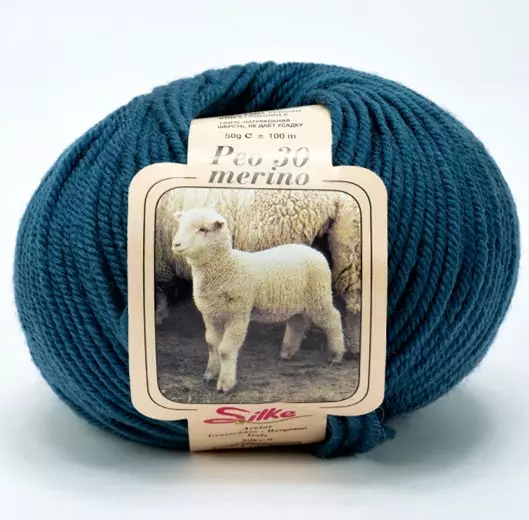SILKE PEO 30 100% MERINOLANKA 50 G - 100 M - Merino 100 - 32220 - 1