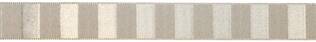 NAUHA RAIDALLINEN ORGANZA NAUHA, BEIGE - Koristenauhat - 30141 - 1