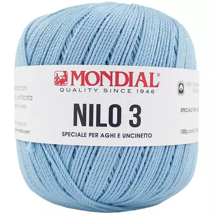 MONDIAL NILO-3-846 VAALEANSININEN100% PUUVILLA 100G - 200M - Nilo 3 - 35961 - 1