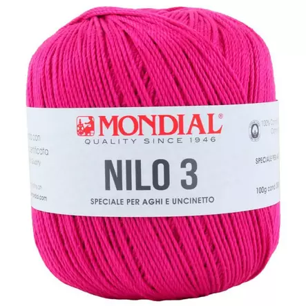 MONDIAL NILO-3-45 KIRKAS FUKSIA 100% PUUVILLA 100G - 200M - Nilo 3 - 35951 - 1