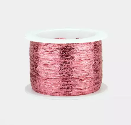 PRO LANA WH GLITZER METALLILANKA ROSÈ 62% PE 38% PA 1000M - Glitzer - 36491 - 1
