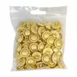 MUOVINEN KANTANAPPI 18 MM MATTAKULTA/KRANSSI KUVIO 1PUSSI (N. 60 KPL) N3449-18 - Koristenapit - 36601 - 1