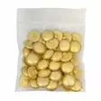 MUOVINEN KANTANAPPI 18 MM MATTAKULTA/KUVIO 1PUSSI (N. 30 KPL) N0583-18 - Koristenapit - 36611 - 1