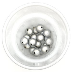 HEIJASTAVIA HELMIÄ 12MM VALKOINEN 10KPL. 652-12-WHITE - Heijastavat helmet - 18431 - 1