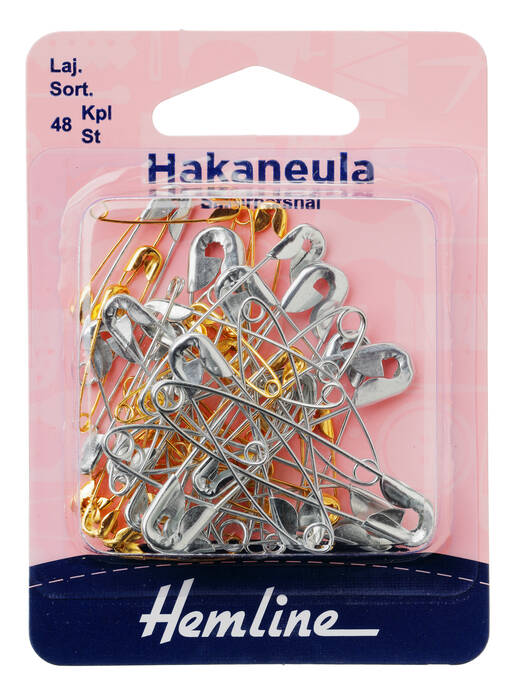 HEMLINE HAKANEULA LAJITELMA 45KPL - Hemline hakaneulat - 11211 - 1