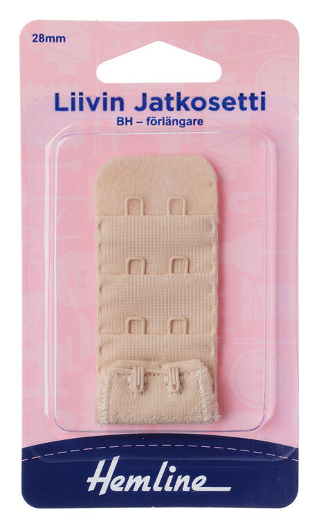 HEMLINE LIIVIN JATKOSETTI 28MM NUDE - Hemline liivinjatkosetit - 18181 - 1