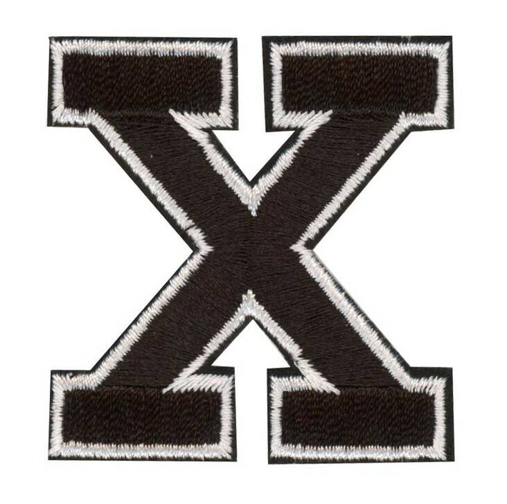 KIRJAIN X - MUSTA JOSSA VALK. REUNAT - Merkit - 28351 - 1