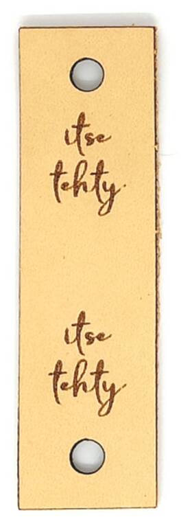 NAHKAMERKKI KIINNITYKSELLÄ-ITSE TEHTY - Merkit - 18451 - 1