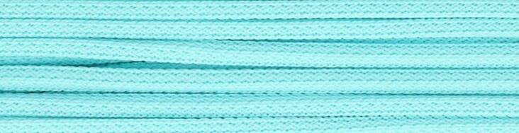 POLYESTER NYÖRI "NELISKANTTINEN" KIRKAS TURKOOSI 4X4 MM - Nyöri "Neliskanttinen" - 28661 - 1