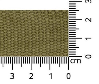 PUUVILLA KANTOREMMI OLIIVIN VIHREÄ 25 MM - Reppu- ja laukkuremmi - 28721 - 1