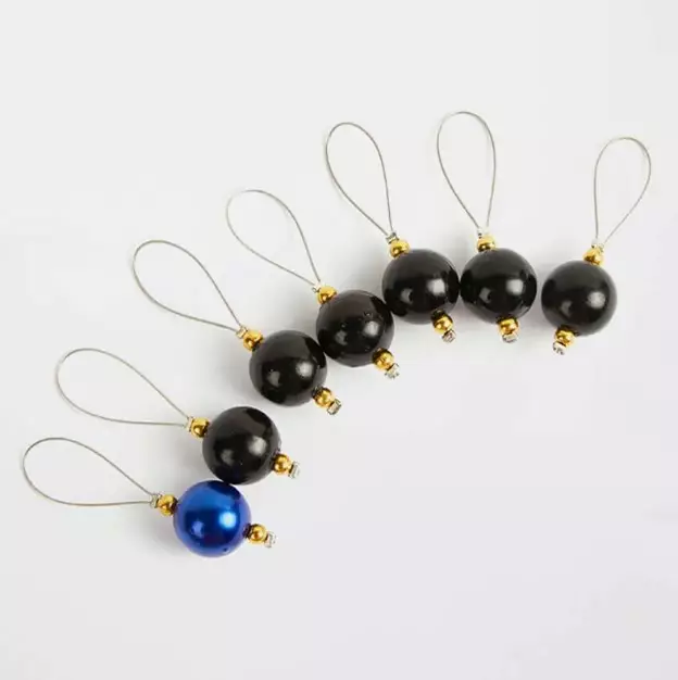 KP MIDNIGHT BEAUTY 7 KPL SILMUKKAMERKKI 10932 - Silmukkamerkit - 35241 - 1