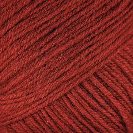 LAINES DU NORD BLUEFACE WOOL 100% VILLA 50G - 125M PUNAINEN - Blueface Wool - 36651 - 1