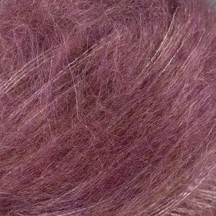 LAINES DU NORD KID SILK NUANCE 70% MOHAIR 30% SILKKI 25G-210M VIININPUNAINEN - Kid Silk Nuance - 36661 - 1