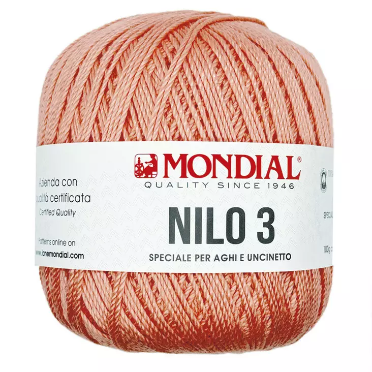 MONDIAL NILO-3-183 PERSIKKA 100% PUUVILLA 100G - 200M - Nilo 3 - 35971 - 1