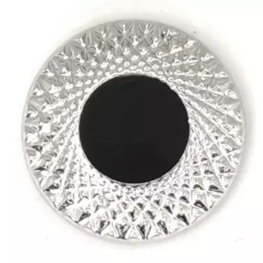 NAPPI HOPEA KEHYS MUSTA KESKUS 16 MM - Helmi- ja strassinapit - 35791 - 1