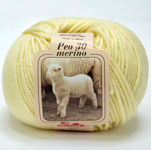 SILKE PEO 30 100% MERINOLANKA 50 G - 100 M - Merino 100 - 32191 - 1