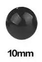 TURVASILMÄ 10 MM MUSTA 100KPL F561170-T10-0002 - Silmät turvakiinnityksellä - 32032 - 1