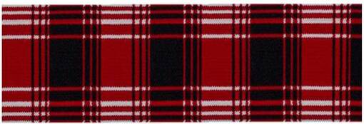 BOKSERI KUMINAUHA SKOTTIRUUTU 40MM PUNAINEN - Bokserikuminauhat - 30492 - 1