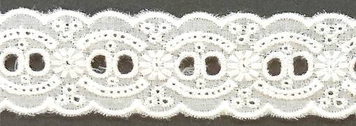 PUUVILLA BRODYYRI VALKOINEN 35 MM - Brodyyrit - 18602 - 1