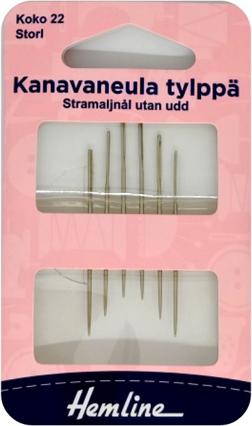 HEMLINE KANAVANEULA TYLPPÄ 22 - Hemline silmäneulat - 11112 - 1