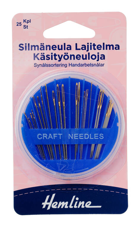 HEMLINE SILMÄNEULALAJITELMA (KÄSITYÖN.) - Hemline silmäneulat - 11122 - 1