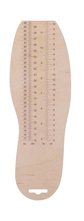 MARKUS COMPANY JALKAPOHJANMITTA VANERI 65710 - Sukkaplokit ja jalkapohjan mitta - 18962 - 1