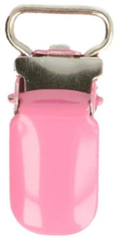 KLIPSIT METALLIA PINKKI 26x10 MM - Klipsit - 27922 - 1