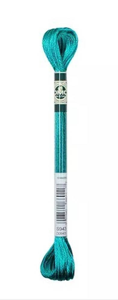 SATIN THREAD - 6 SKEINS 8M - DMC_1008F - 19062 - 1