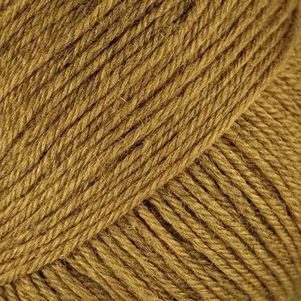 LAINES DU NORD BLUEFACE WOOL 100% VILLA 50G - 125M OKRA - Blueface Wool - 36502 - 1