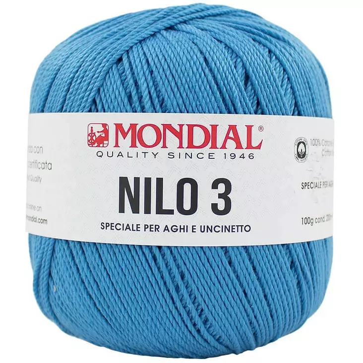 MONDIAL NILO-3-214 TAIVAANSININEN 100% PUUVILLA 100G - 200M - Nilo 3 - 35962 - 1