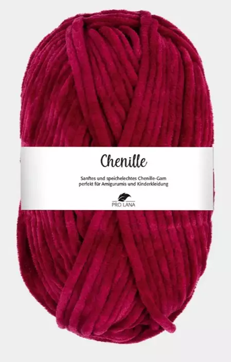 PRO LANA CHENILLE 100% POLYACRYLIC 100G - 110M - Chenille - 35642 - 1