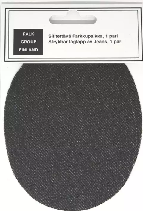 SILITETTÄVÄ FARKKUPAIKKA MUSTA 72-3 - Korjauspaikat - 25902 - 1