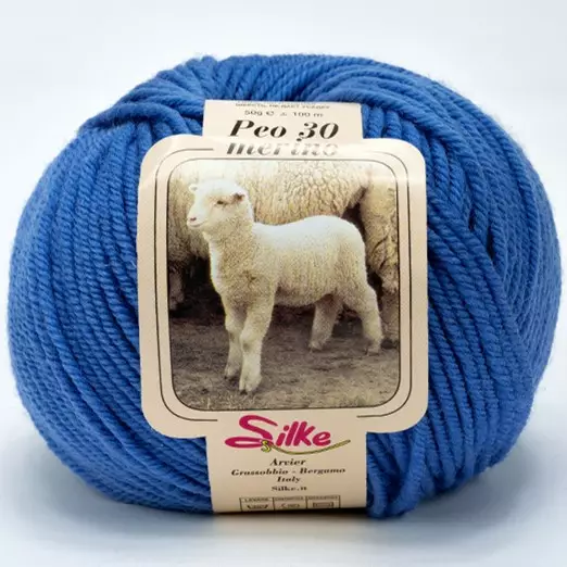 SILKE PEO 30 100% MERINOLANKA 50 G - 100 M - Merino 100 - 32202 - 1