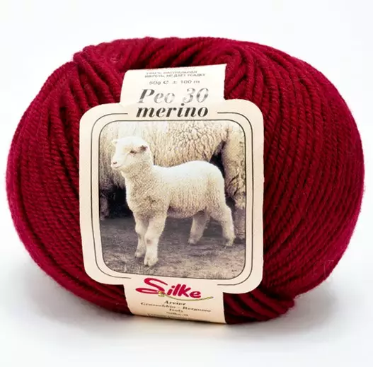 SILKE PEO 30 100% MERINOLANKA 50 G - 100 M - Merino 100 - 32212 - 1