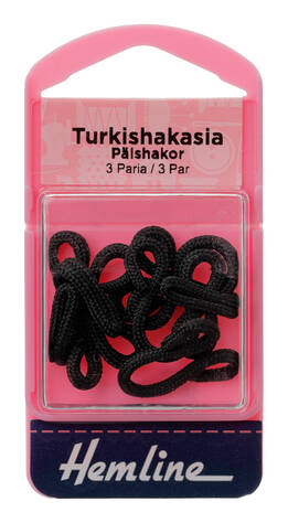 HEMLINE TURKISHAKASET MUSTA - Hemline hakaset - 11183 - 1