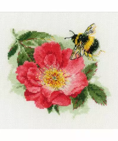 RIOLIS RISTIPISTOSTYÖ FURRY BUMLEBEE - Ristipistotyöt - 36183 - 1